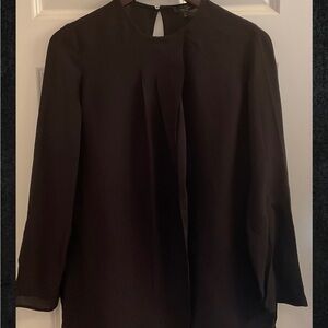 Massimo Dutti Black Blouse - NWT - Size 2